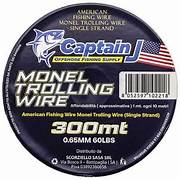 monel americano 60 lbs 0.65 mm capitan james pesca
