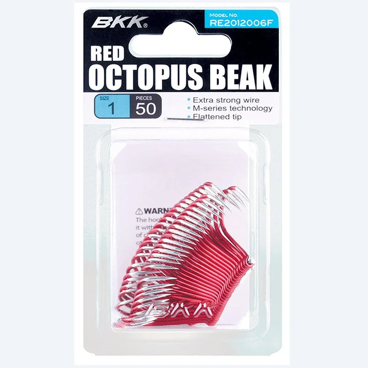 BOX DA 50 AMI BKK Red Octopus Beak TRAINANTI