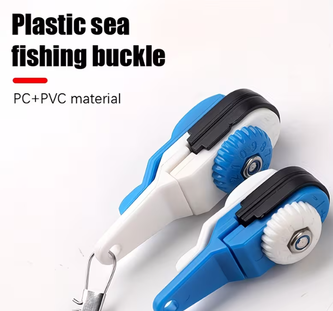 sgancio traina d altura / costiera / downrigger moschettone clip artificiali teaser