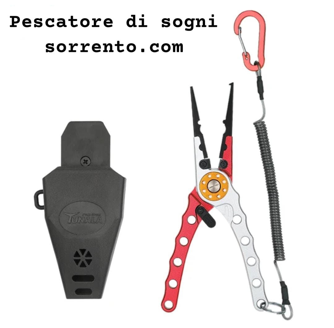 Pinze per split ring, forbici e rivetti molto comode cordino elastico collegato alla custodia per la cintura / zaino