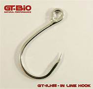 ami singoli per artificiali box da 4/10 pz in base alla misura  GT-Bio In Line Hook GT-ILHS