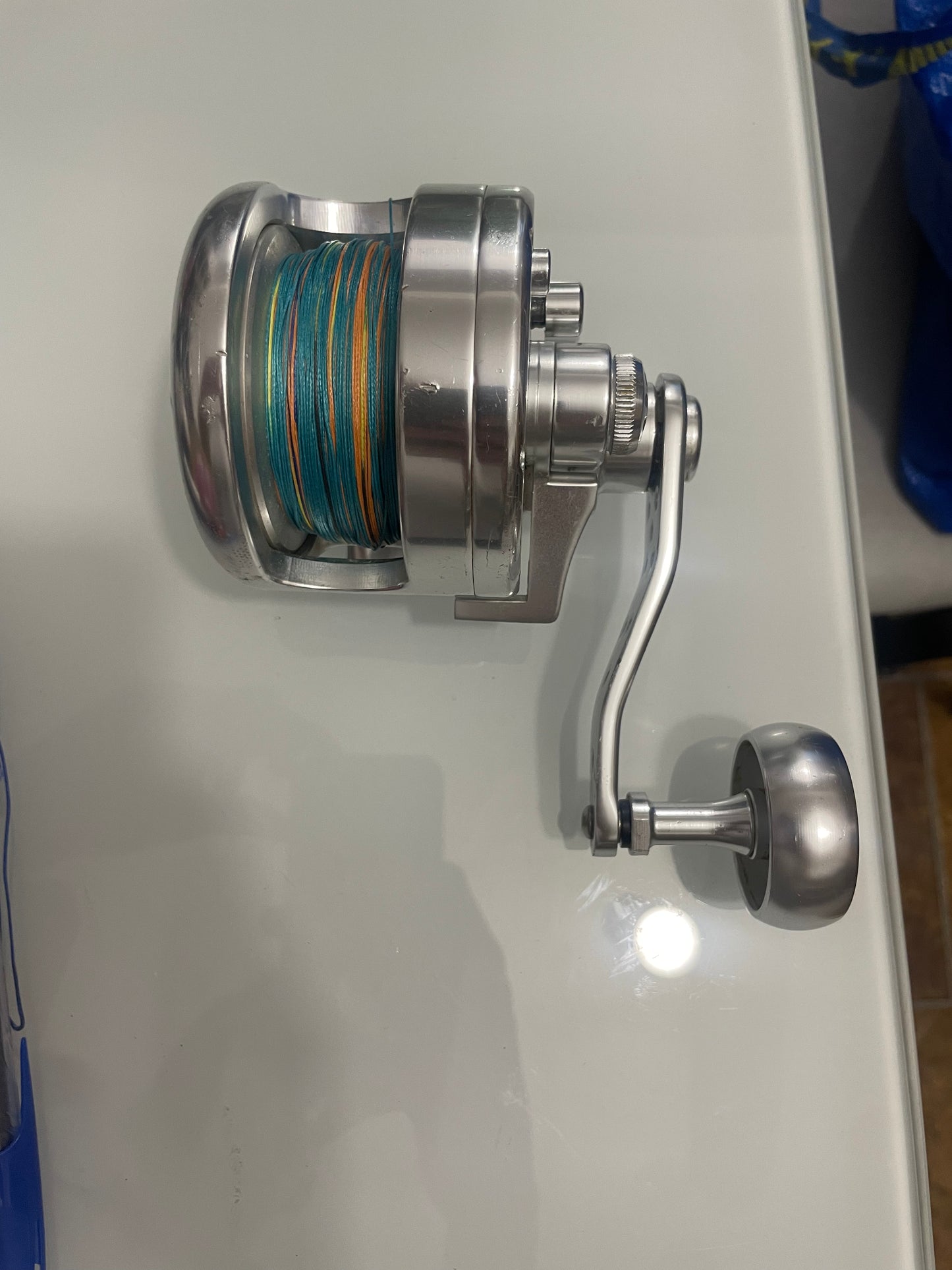 Mulinello everol vj 8 light ottimo per tecniche verticali e traina col vivo destro slow pitch vertical jigging