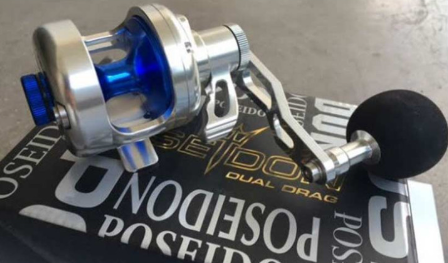 Mulinello Poseidon 200 R  Blue Poseidon Dual Drag destro