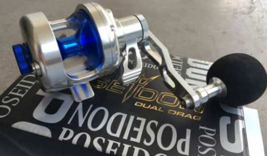 Mulinello Poseidon 200 R  Blue Poseidon Dual Drag destro