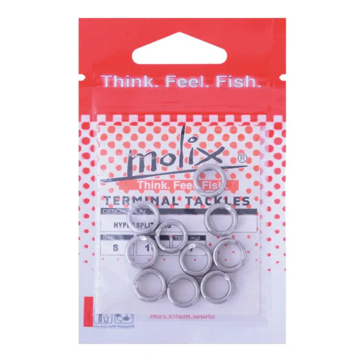 Molix Hyper Split Ring Molix Hyper PER LO SPINNING O TRAINA ULTRARESISTENTI