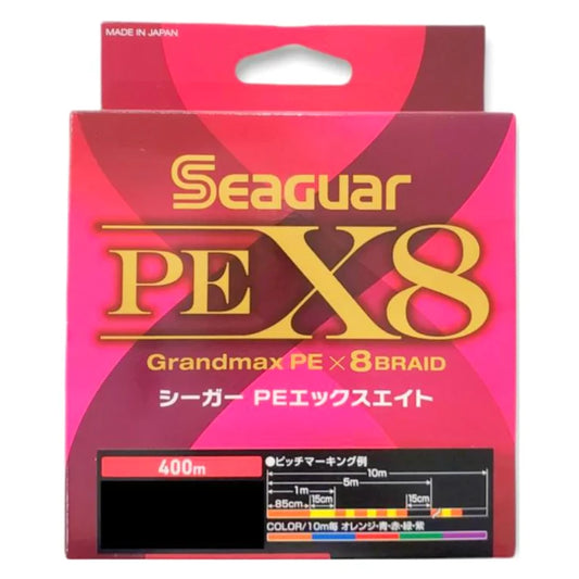 Trecciato 8 Fili 400mt 0.285mm Seaguar PE X8 Grandmax