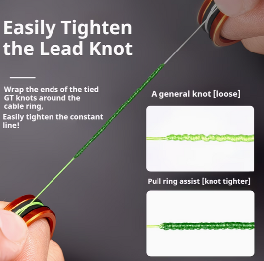 Anello gommato per mettere in tensione il trecciato