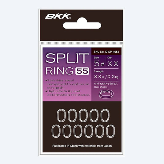 BKK Split Ring 55 – (Oval Shape) la sua forma permette carichi altissimi con dimesnsioni ridotte TAG MOSCHETTONI SNAP