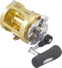 Mulinello shimano tiagra 30 w lrs doppia velocita da Traina d altura  Big Game drifting al tonno rosso  - Dorato