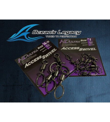 HDultra Access Swivel OCEAN'S LEGANCY  GIRELLA E MOSCHETTONE SGANCIO RAPIDO