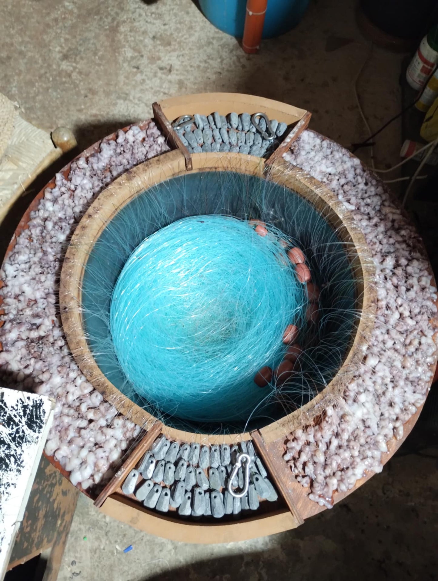 Palamito ( coffa ) da 50 a 500 ami completamente fatta a mano terminali travi e ami a vostro piacimento