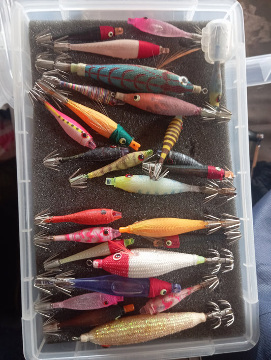 Artificiali da Tataki e calamari a scarroccio