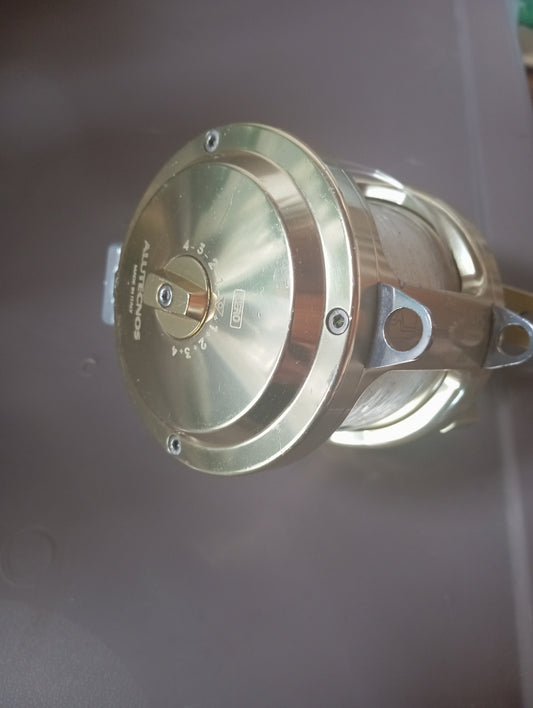 Alutecnos 20 lb albacore mulinello gold  traina col vivo / altura / drifting