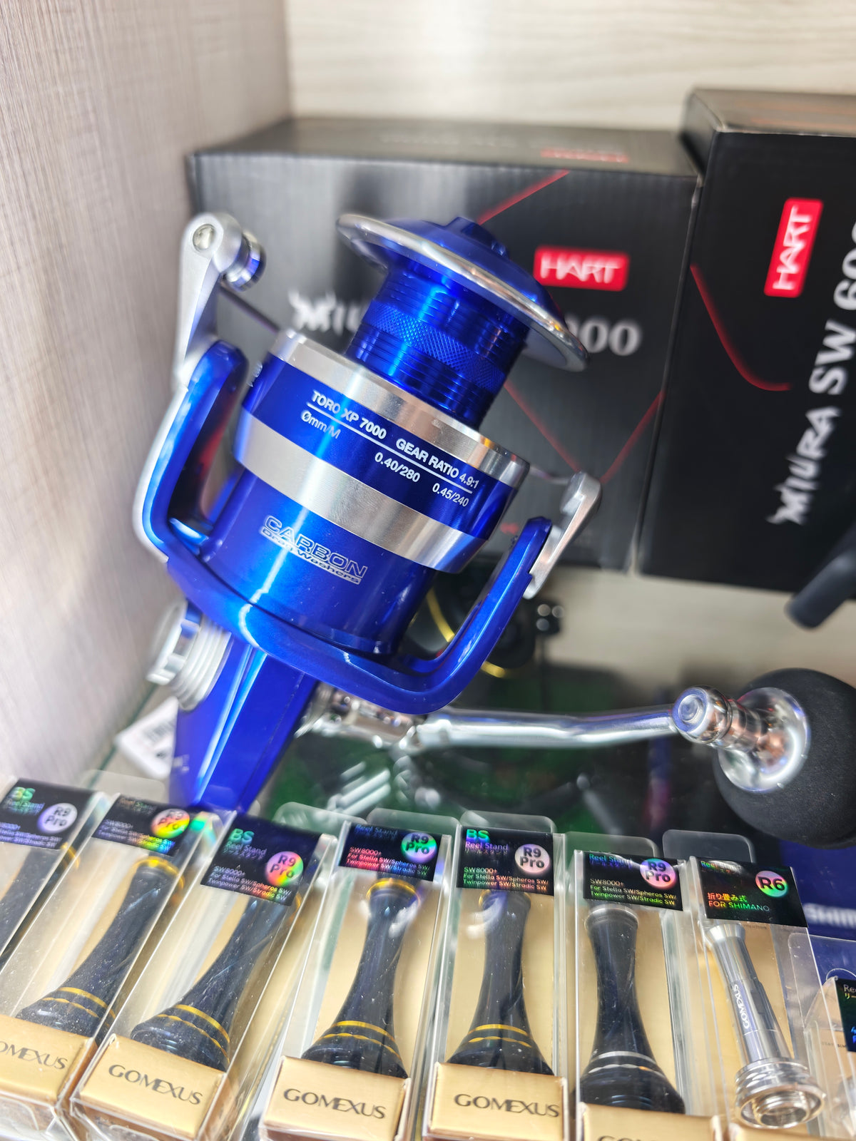Mulinello hart 25 kg di frizione in carbonio ottimo per spinning sulle mangianze o shore jiggining