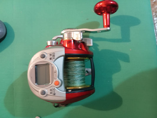 Mulinello elettrico capacità 500 metri di braid da 50 lb  per bolentino profondo/totani