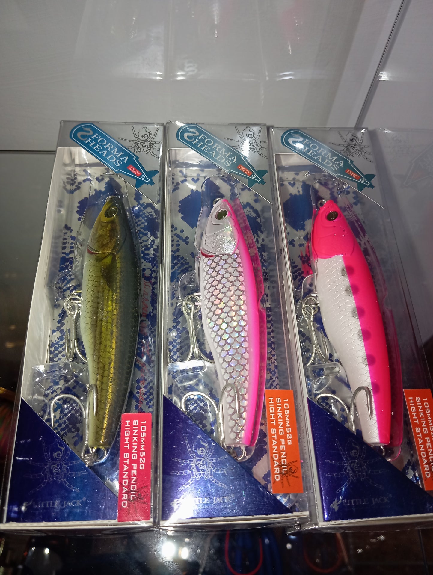 Artificiale Forma Stick Stickbait Sinking 105 mm 52 grammi