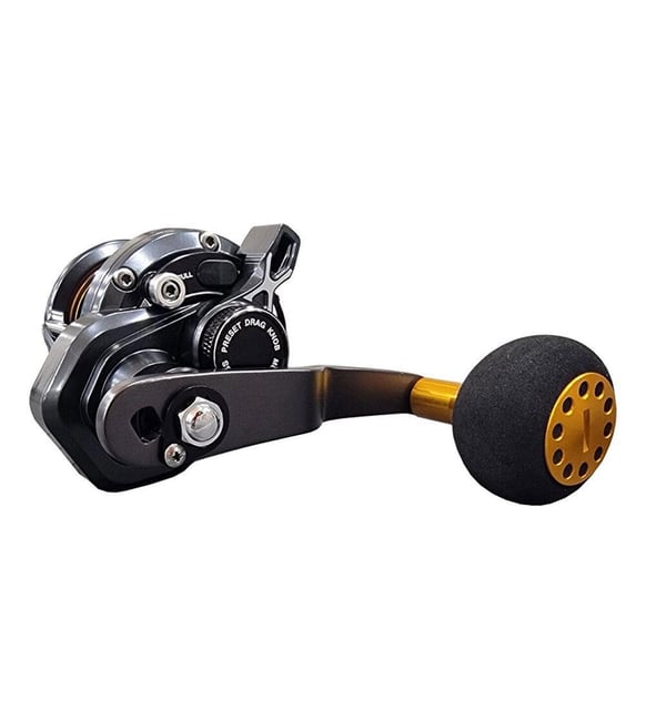 Sinistro - left hand Tica X-Jigger XJ5HL Mulinello Vertical e Slow Pitch Jigging utilizzabile anche per la traina con il vivo