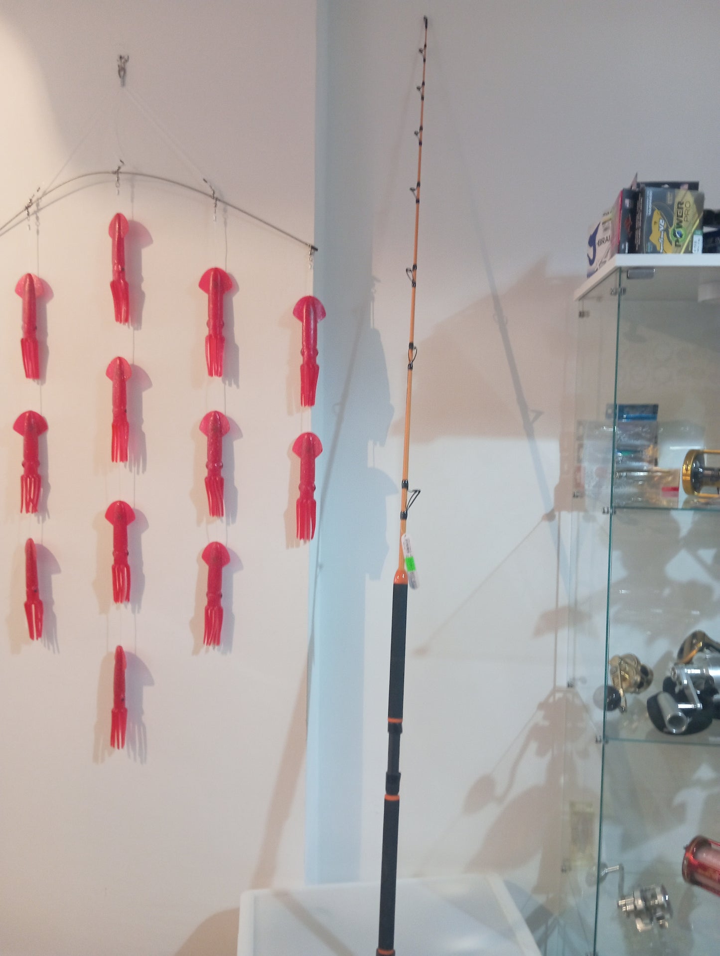 Canna 30 lb con anellatura acid (spiralata) crociera ottima per traina d altura e drifting agli alletterati