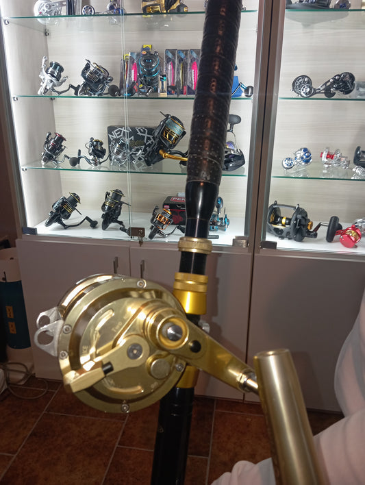 Combo alutecnos albacore 50 canna alutecnos big game 50 lbs
