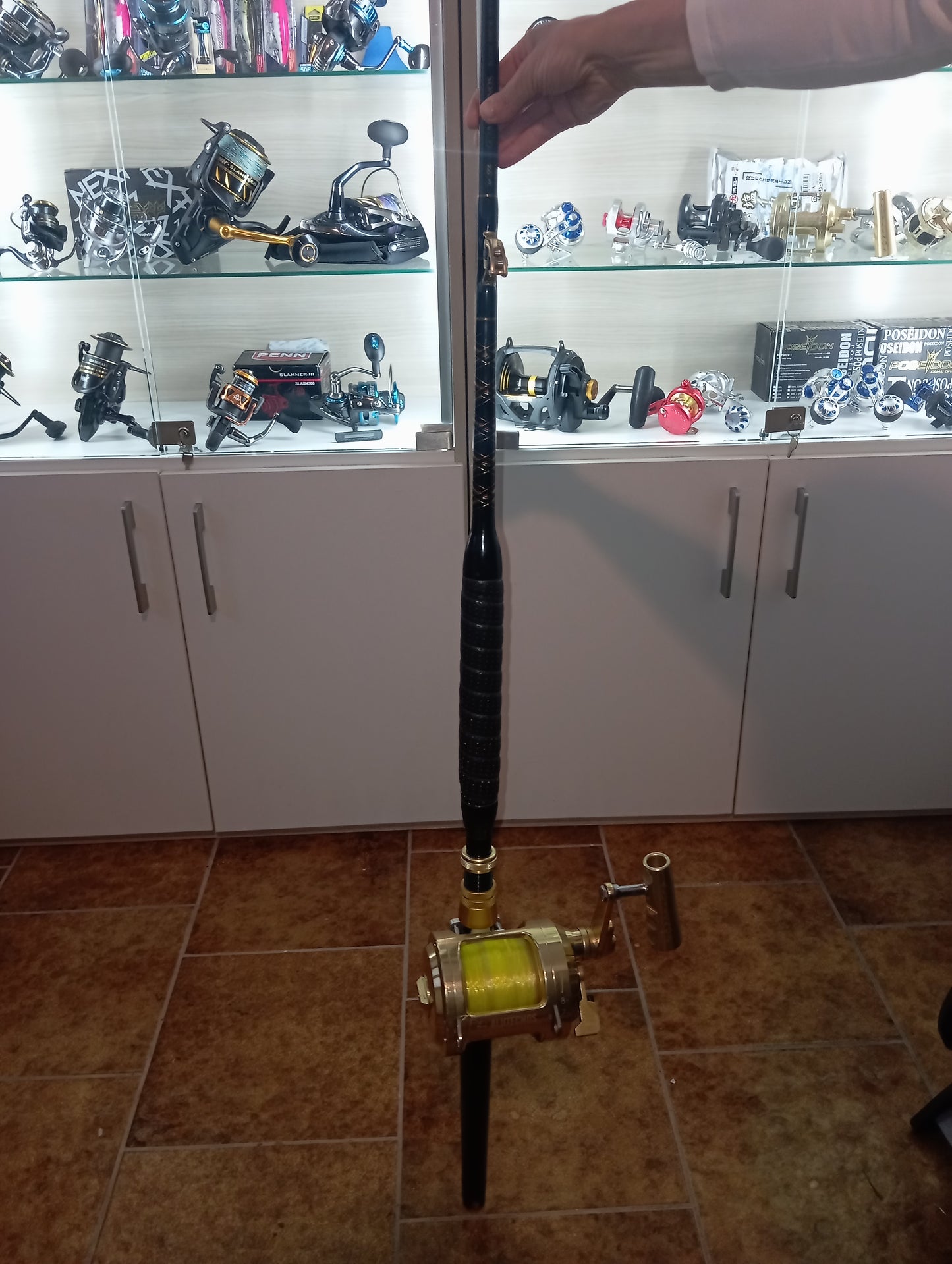 Combo alutecnos albacore 50 canna alutecnos big game 50 lbs