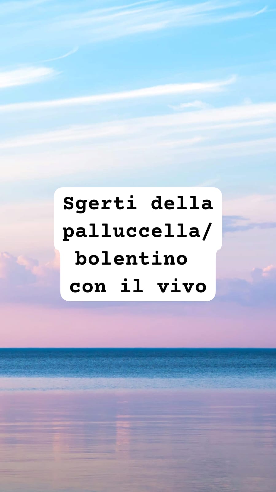 Video descrittivo di tutti i segreti di questa meravigliosa tecnica