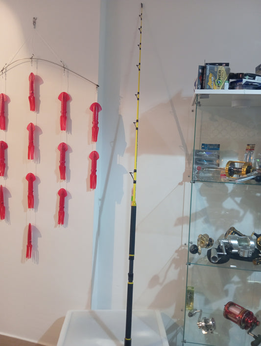 Canna 50 lb con crociera ottima per il drifting e traina con gli artificiali in altura