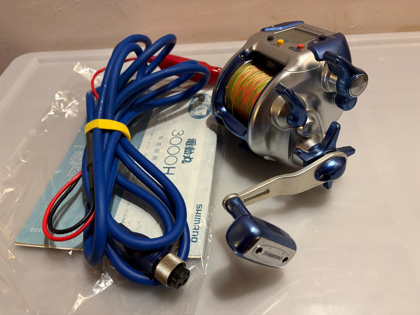 Shimano plays 3000 mulinello elettrico bolentino profondo totani