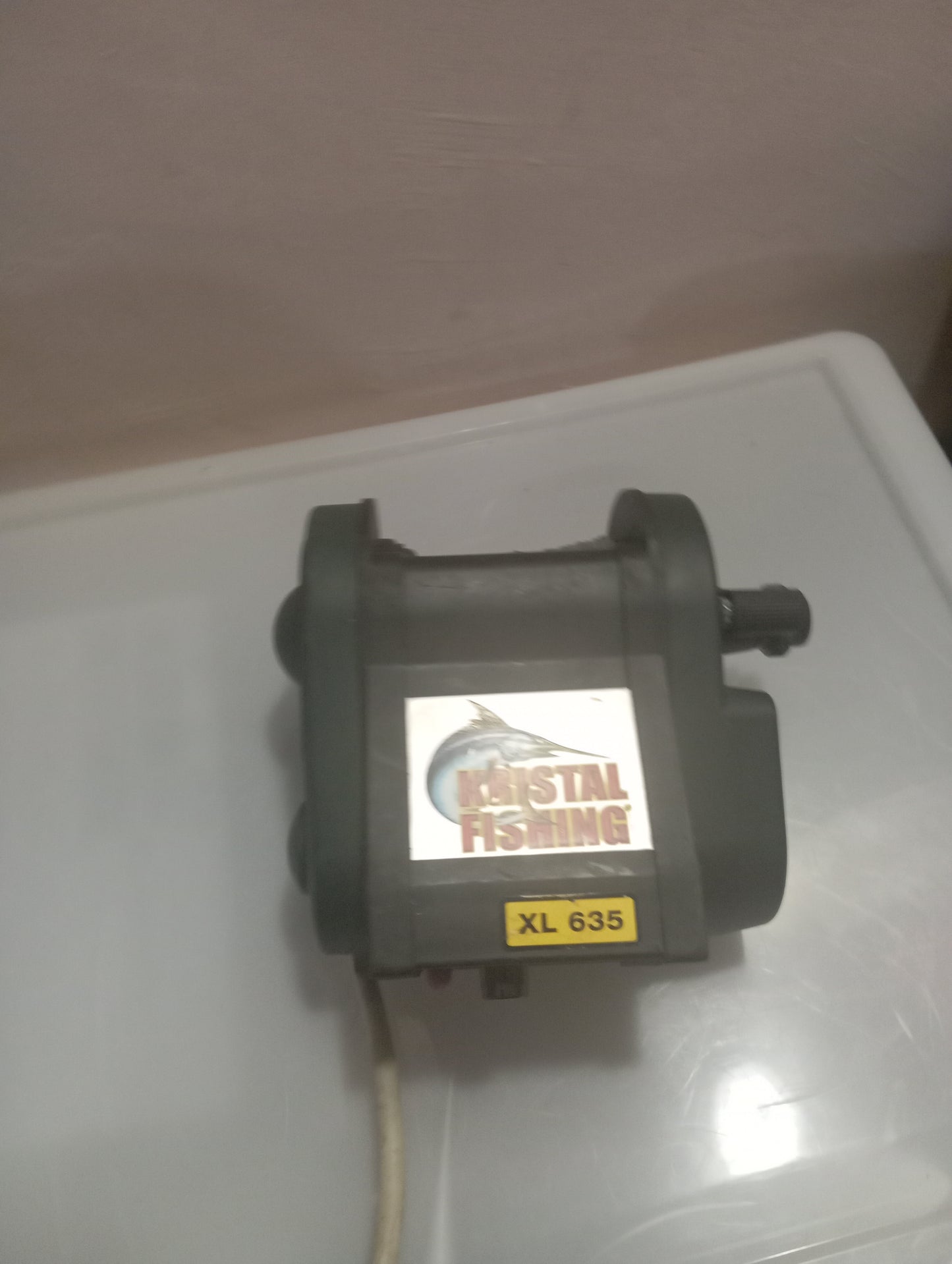 Mulinello elettrico kristal fishing xl 635  per bolentino profondo totani rossi