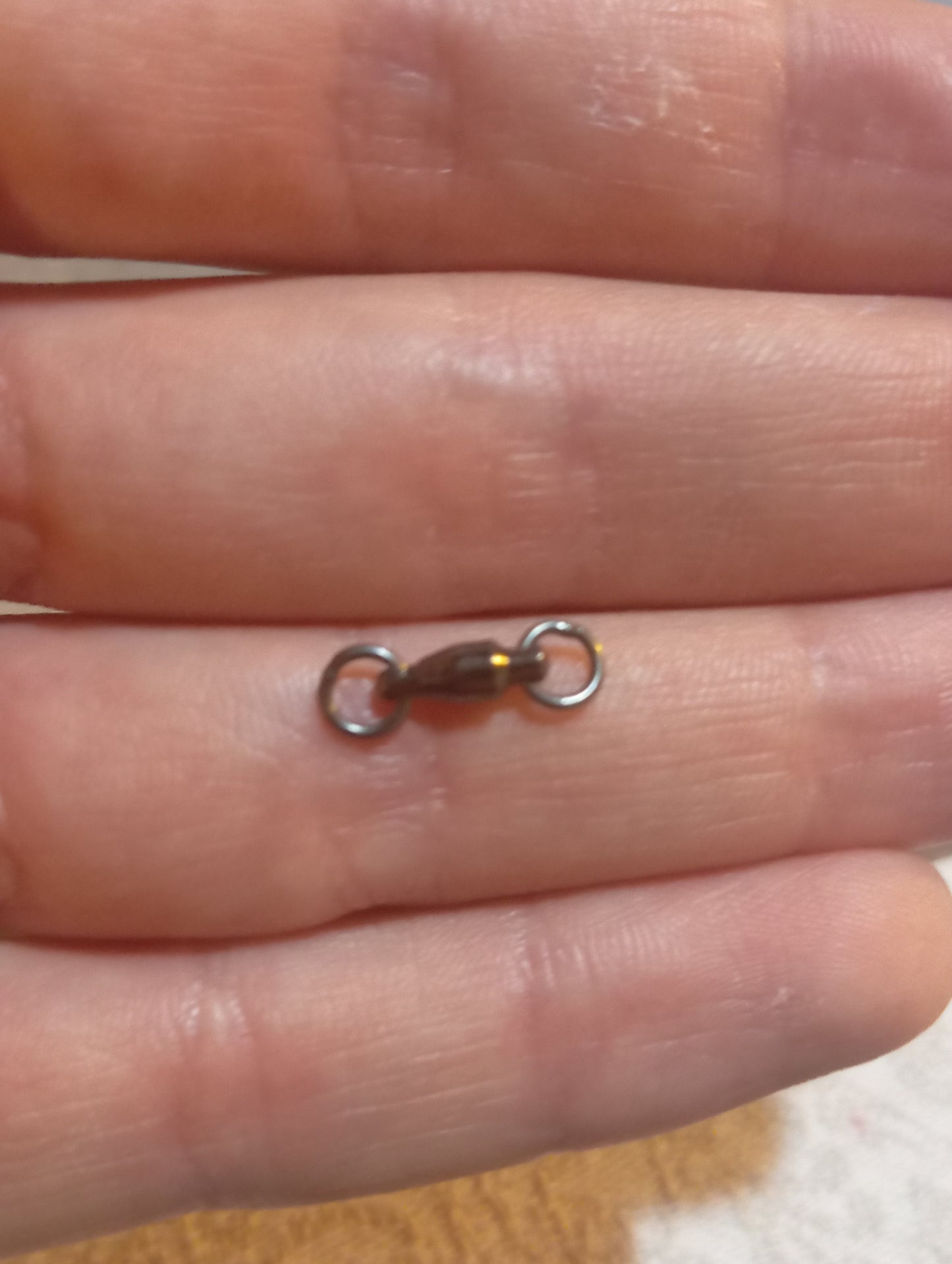 Girella acciaio inox doppio cuscinetto