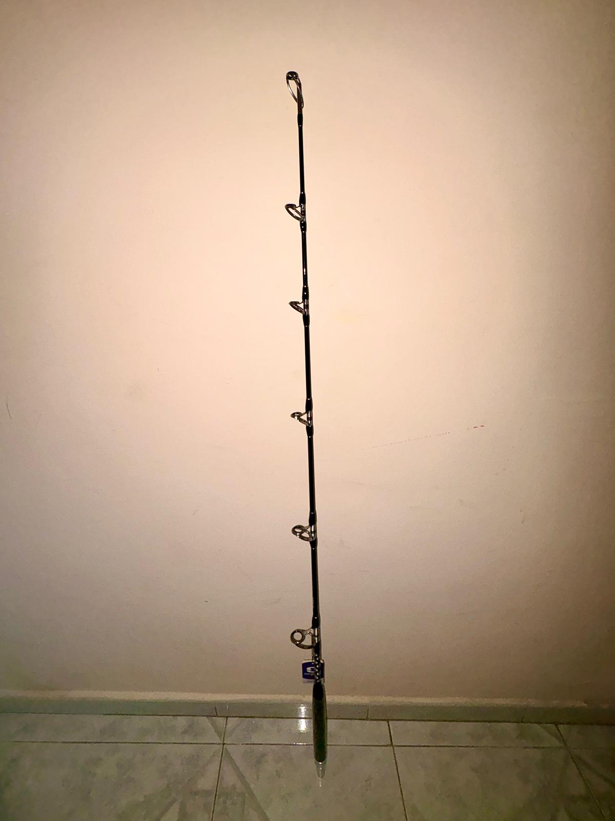 Canna carbon thoray 30 lb per traina d altura drifting al tonno rosso bolentino e totani per tutte le pesche dove serve una schiena sempre pronta