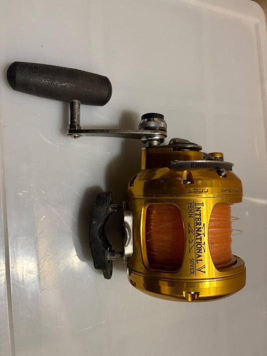 Penn internantional 50 lb  gold 2 speed drifting al tonno rosso/ traina d altura