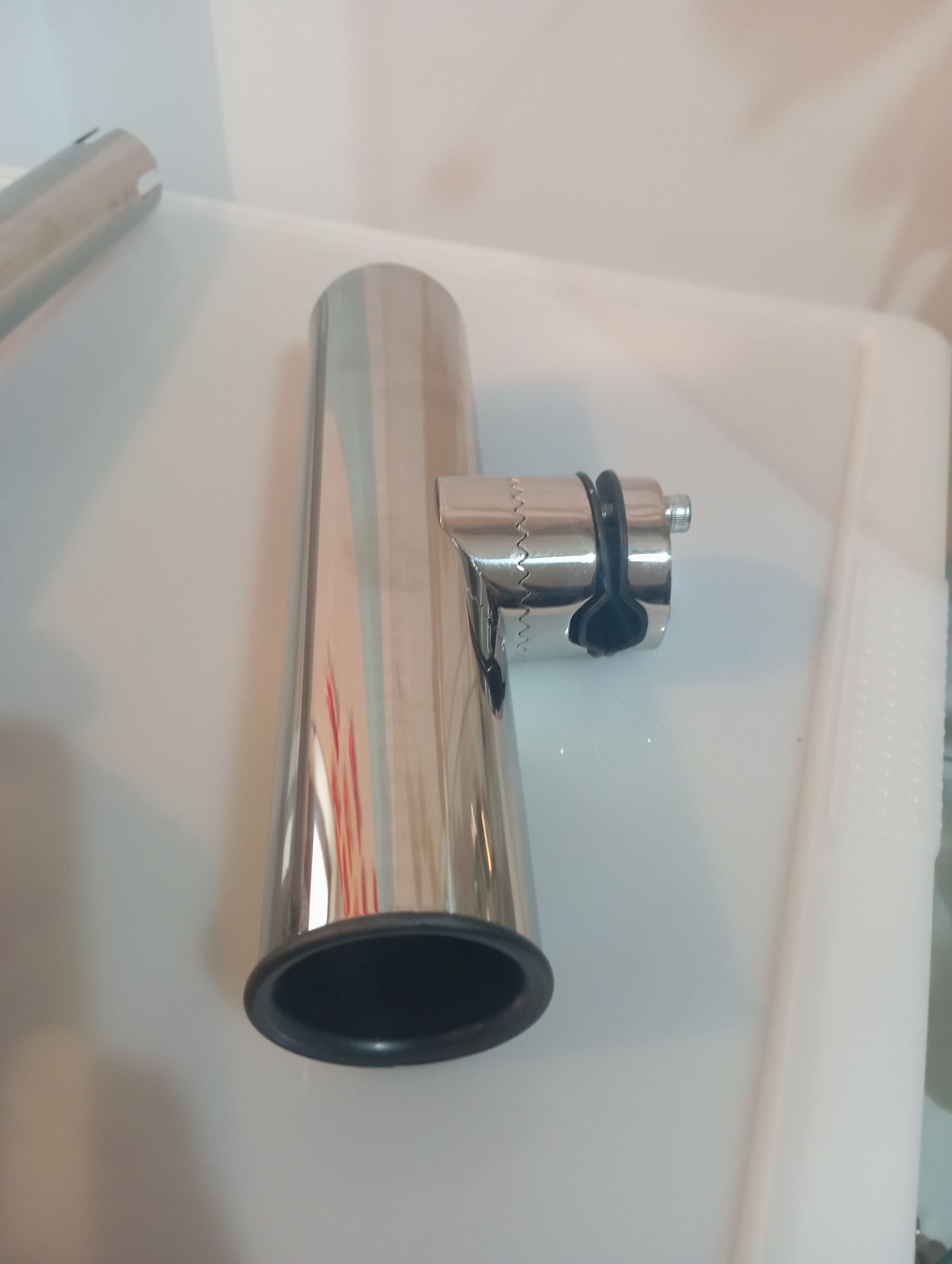 Portacanna orientabile a 360 gradi  ottimo per tubolari passamano roll bar porta canna rod holder