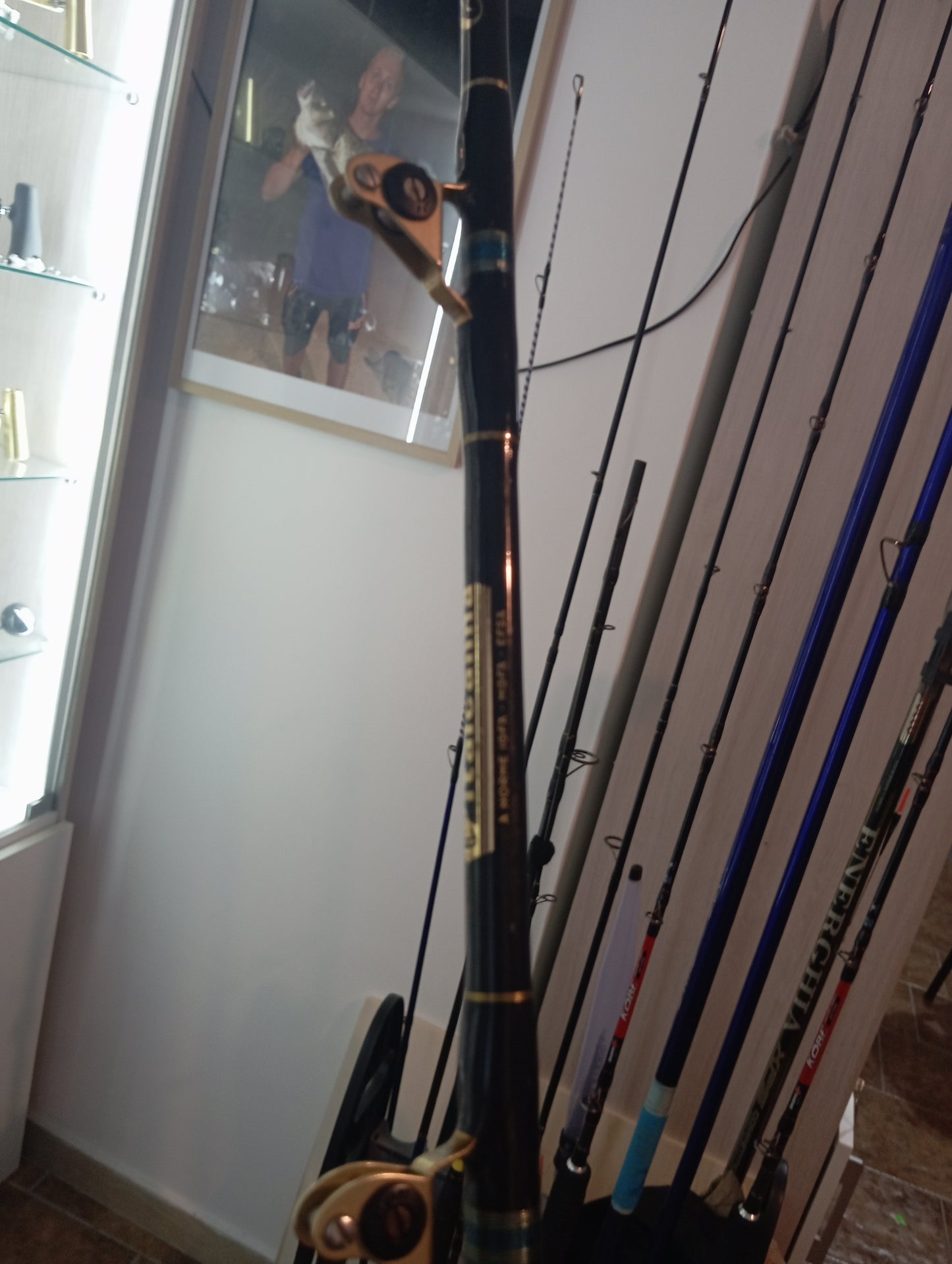 Canna carrucolata italcanna cayman 30 lb ottime condizioni
