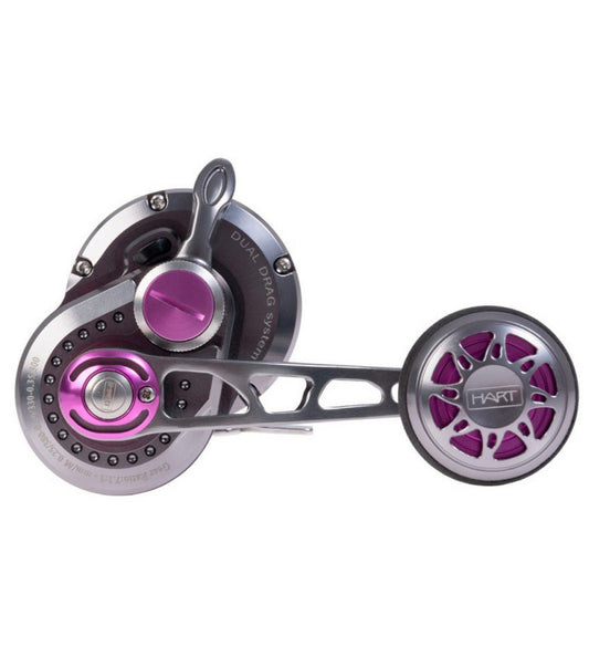 Mulinello sinistro Hart brutal 50 gp L doppia frizione ottimo per tecniche verticali e traina con il vivo