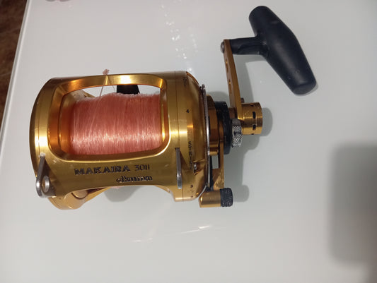 Okuma makaira 30 2 speed mulinello ottimo per traina d altura o drifting