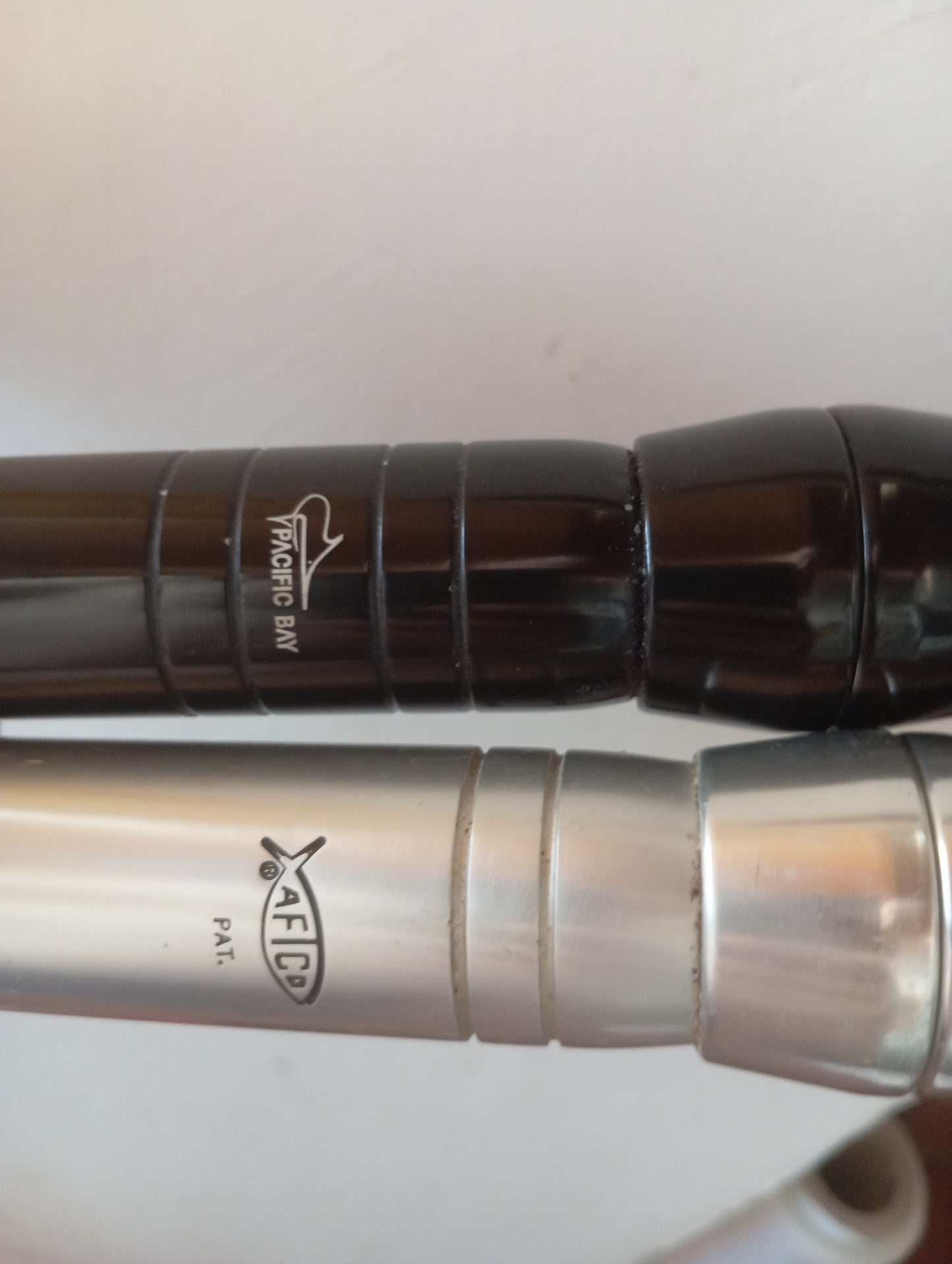 Manici pacific bay e aftco per canne da pesca di tutti i tipi con manico smontabille buone condizioni prezzo cadauno